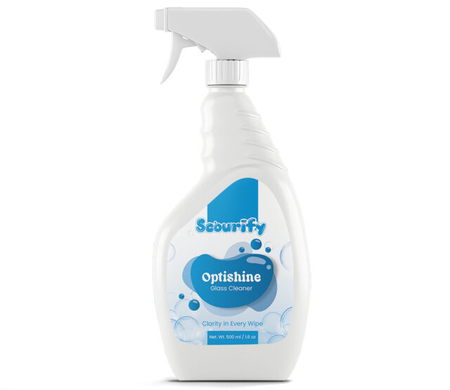 Scourify Glass Cleaner – Clear Finish with Zero Smudges